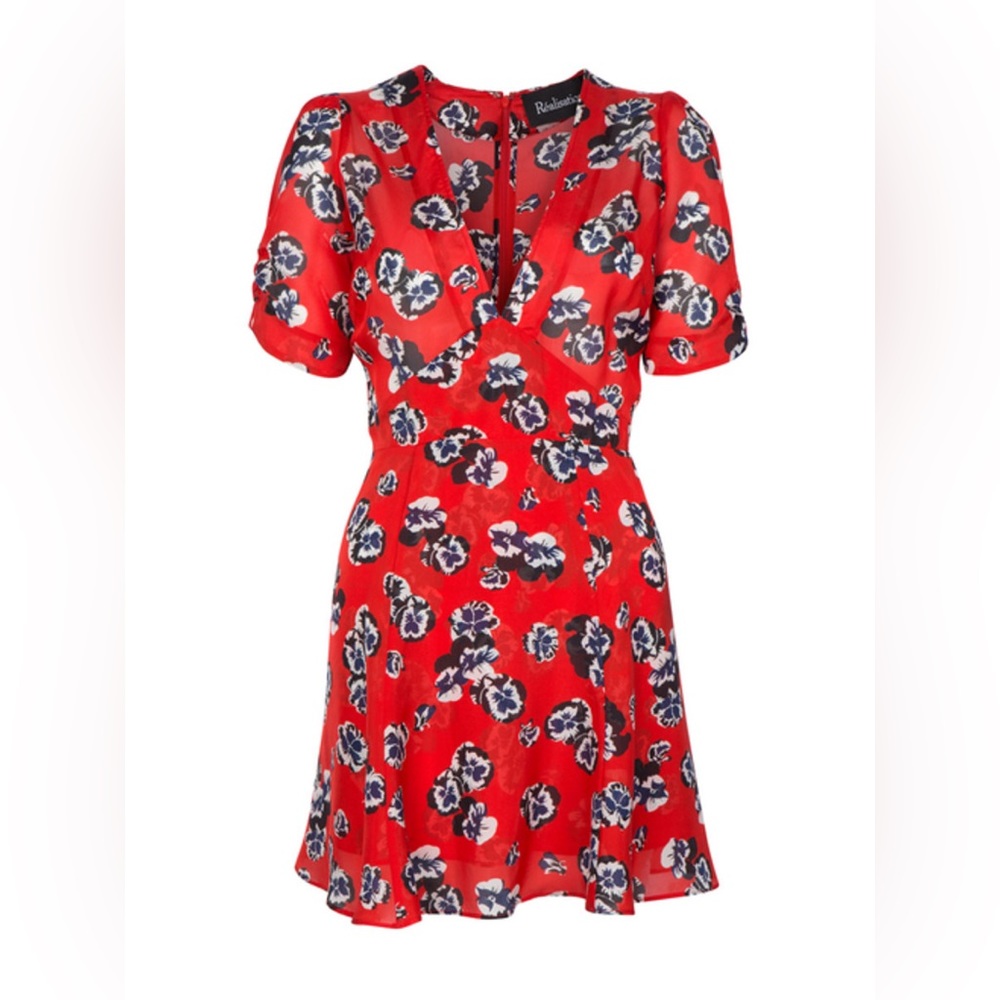 Realisation Par Ozzie Dress in Pansy NWOT